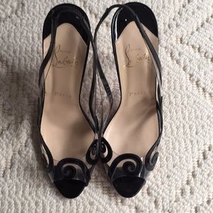 Christian Louboutin slingbacks